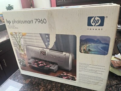 BRAND NEW FACTORY SEALED HP 7960 Photosmart HI DEF Digital Photo inkjet Printer - Image 1 of 3