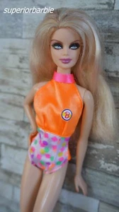 BARBIE BEACH FASHIONS Badeanzug hochgeschlossen Konfetti Einteiler - Bild 1 von 3