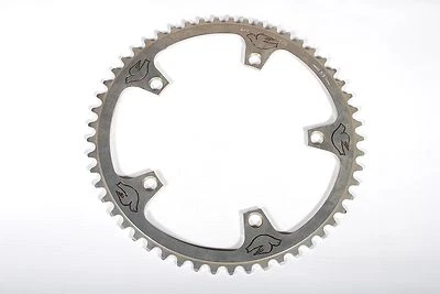 Campagnolo Bicycle Chainring 144 BCD Columbus Logo Pantographed 53T RARE NOS - Image 1 of 4