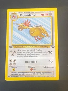 CARTE POKEMON RAPASDEPIC 36/64 ÉDITION 1 FR UNCO WIZARDS JUNGLE - TBE - Picture 1 of 12
