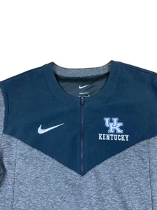 Kentucky Wildcats Nike On Field 1/4 Zip Pullover schwarz grau Größe S - Bild 1 von 5
