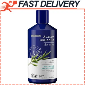 Avalon Organics Therapy Thickening Conditioner, Biotin B-Complex, Non-GMO, 14 oz - Picture 1 of 8