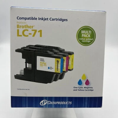Multi Pack Standard Ink Cartridges - Compatible with Brother LC 71 Ink Series - Image 1 of 4