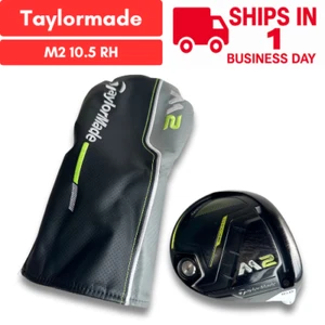 TaylorMade M2 10.5 Driver Head Only Right Hand With Head Cover USED FAST SHIP - Picture 1 of 24