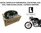 Produktbild - Royal Enfield GT CONTINENTAL 535 Benzin-Kraftstofftank, schwarze Farbe