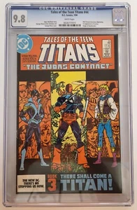 TALES OF THE TEEN TITANS #44 DC 1984 CGC 9.8 1ST NIGHTWING DICK GRAYSON! - Picture 1 of 2