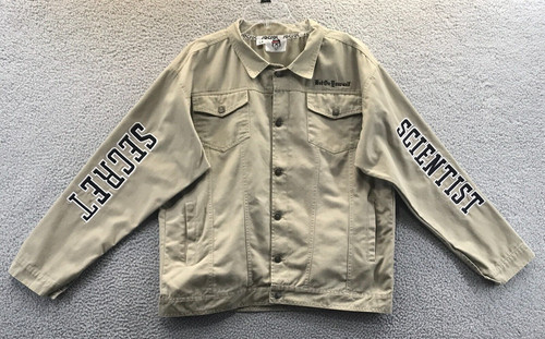 UNDERCOVER Giacca Secret Scientist da uomo taglia M manica lunga abbottonata cachi
