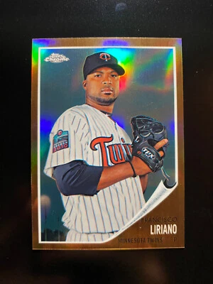 FRANCISCO LIRIANO Topps 078/562 Heritage Chrome Refractor #C172 Minnesota Twins - Image 1 of 3