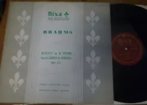 ALFRED GALLODORO - STUYVESANT STRING QUARTET / BRAHMS quintet op.115 / NIXA - Picture 1 of 1