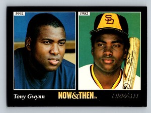 1993 Pinnacle Tony Gwynn Then & Now Base #289 San Diego Padres