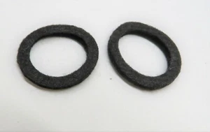 Pair Maytag Gas Engine Motor Model 72 Twin Crank Shaft Felt Washer Seal  - Picture 1 of 1