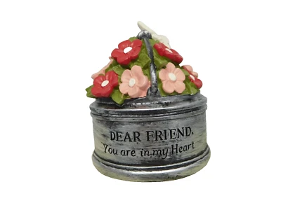 "Дорогой друг, ты в моем сердце" цветок бочка - новый на Blossom ведро #12706 - Изображение 1 из 4