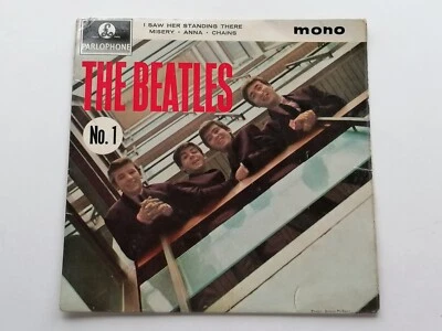 THE BEATLES  No 1  ORIG  1963  UK   EP  THE BEATLES No 1 - Image 1 of 4
