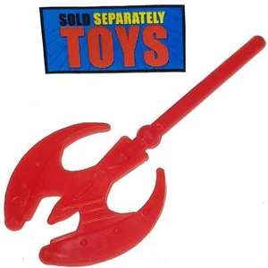 Batman & Robin SPINNING ATTACK STAFF (male) red iceboard weapon accessory part - Picture 1 of 7