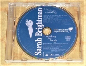 "USED" PROMOTIONAL CD by SARAH BRIGHTMAN (1989) POLYGRAM CDP255 / POP - Picture 1 of 2