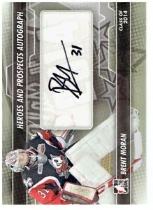 Brent Moran 2013-14 ITG Heroes and Prospects Autographs #ABM 