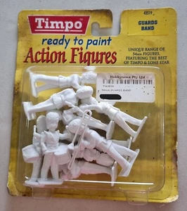 Timpo 54mm Ready to Paint Guards Band Action Figures #43519 - Picture 1 of 6