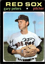 1971 Topps Gary Peters Boston Red Sox #225