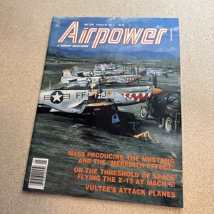 Airpower 1993 May Vol 23 #3 Flying the X-15 at mach 6 Vultee attack planes - Picture 1 of 8