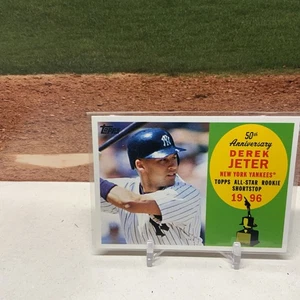 2008 Topps 50th Anniversary All Star Rookie Team #AR46 Derek Jeter Yankees - Bild 1 von 2