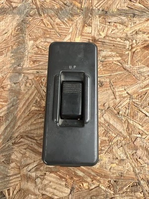 84-89 OEM Toyota VAN WAGON DERECHA interruptor de ventana eléctrica principal negro delantero Foto 1 de 4