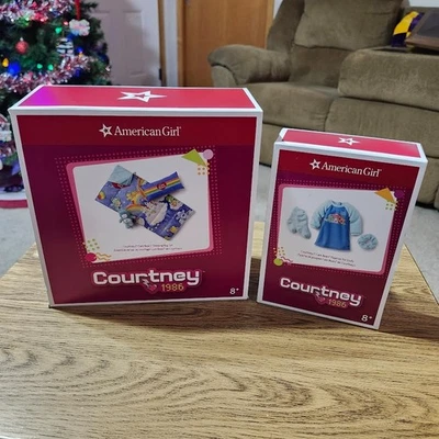 NUEVO EN CAJA MUÑECA CHICA AMERICANA COURTNEY CARE OSO PIJAMA SACO DE DORMIR CONJUNTO LOTE RETIRADO Foto 1 de 4