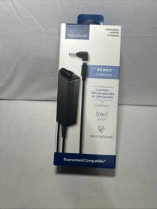 65 Watt Universal Laptop Charger for HP, Dell, Lenovo, Acer etc. - Insignia - Picture 1 of 7