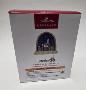 Hallmark Keepsake 2025 Magic A Magical Celebration Disneyland 70th Anniversary - Picture 1 of 5