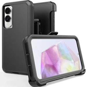 Pour Samsung Galaxy S25 Edge Coque Housse Clip Adaptée Otterbox Defender + Vitre Ecran - Photo 1 sur 52