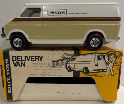 RARO PROTOTIPO DE DEMOSTRACIÓN ERTL FURGONETA DE REPARTO SEARS SIN USAR, EN CAJA.. #3510.. Foto 1 de 4