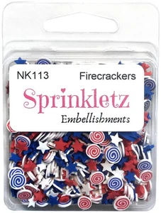Buttons Galore Sprinkletz Embellishments 12g-Firecrackers - 6 Pack - Picture 1 of 1