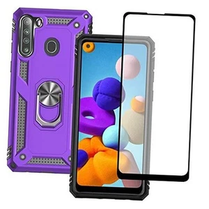 Samsung A21 Phone Case, Galaxy A21 Phone Case Samsung Galaxy A21 Case Purple - Picture 1 of 7