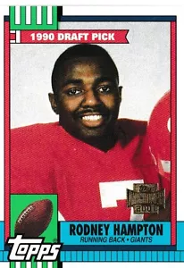 2001 Topps Archives Reprint Rodney Hampton #84 Football Card - Bild 1 von 2
