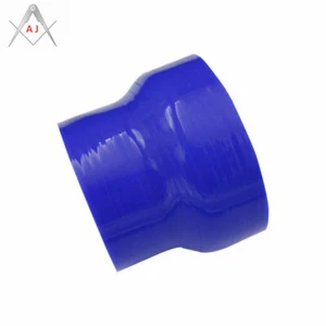 Blue ID 3" to 3.25'' 76mm/83mm Silicone Straight Reducer Intercooler Turbo Hoses - Picture 1 of 2
