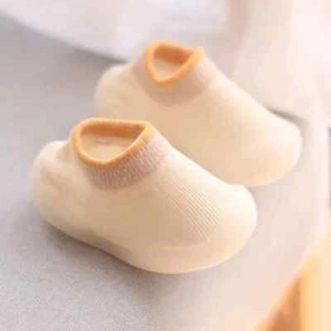 Baby Shoes First Walkers Comfortable Boys Girls Kids Rubber Soft Non-Slip - Picture 1 of 28