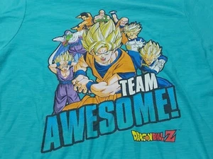 Dragonball Z Graphic T-Shirt (Youth Size-XL) Teal Bird Studio Toei (15D) - Picture 1 of 3