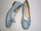 Ara Sardinia High Soft Ballerina blau hellblau Leder Gr. 7 Gr. 40 weich leicht