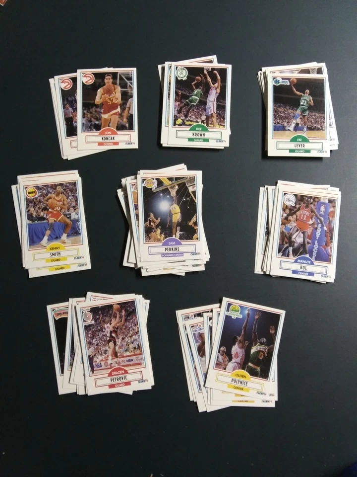 1990-91 Fleer Update Basketball Singles - You Pick - Complete Your Set - Image 1 of 1