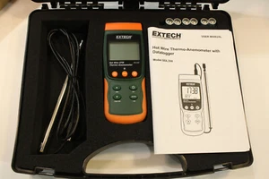 Extech SDL350 Hot Wire Thermo-Amemometer Datalogger - Picture 1 of 2