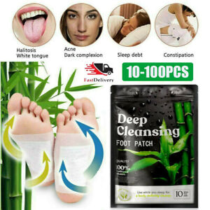 Cleansing Natural Ingredient Deep Sleep Relief Patch Detox Foot Pad Adhesive Lot