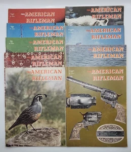 The American Rifleman Magazine 1968 Vintage Lot of 9 NRA Hunter Safety Drilling - Foto 1 di 23