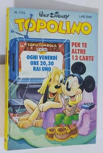 83493 TOPOLINO libretto n. 1772 - Disney Mondadori 1989 - Picture 1 of 1