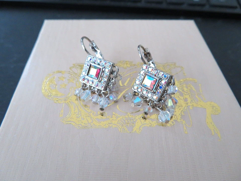 PENDIENTES KIRKS FOLLY FAIRY SHIMMER PLATA NUEVOS Foto 1 de 1