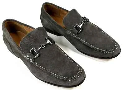 Mocasines Kenneth Cole Reaction para hombre Crespo 2.0 gamuza color gris oscuro talla 10 Foto 1 de 3