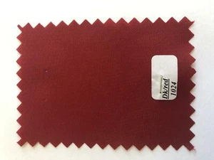 Waterproof 4oz NYLON Fabric Material PU Coated - DK RED - Picture 1 of 1