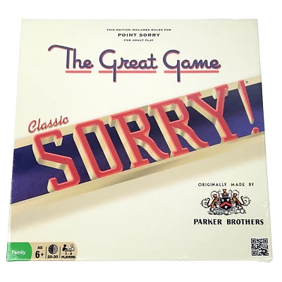 Classic Sorry The Great Game 2014 Winning Moves Hasbro NIP - Image 1 of 2
