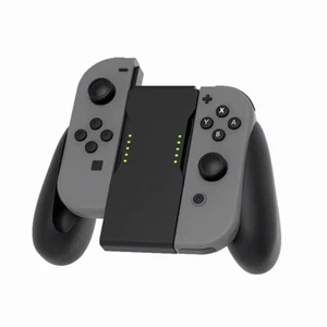 Nintendo Switch Joy Con Grip Controllerhalter Komfortgriff Halterung Neu Schwarz - Bild 1 von 5
