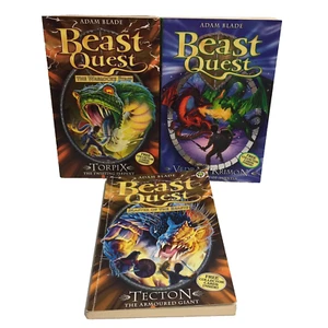 3 Books Beast Quest by Adam Blade PB Illustrated - Picture 1 of 12