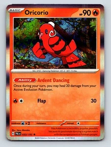 Basic Oricorio HP 90 Ardent Dancing Hability Rarity Energy Red - Imagen 1 de 10