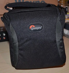LOWEPRO FORMAT 120 SHOULDER BAG -BLACK new nwt DSLR camcorder - Picture 1 of 9